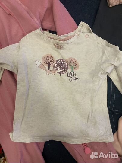 Вещи пакетом на девочку 86 92