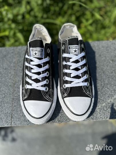 Кеды converse черно - белые женские