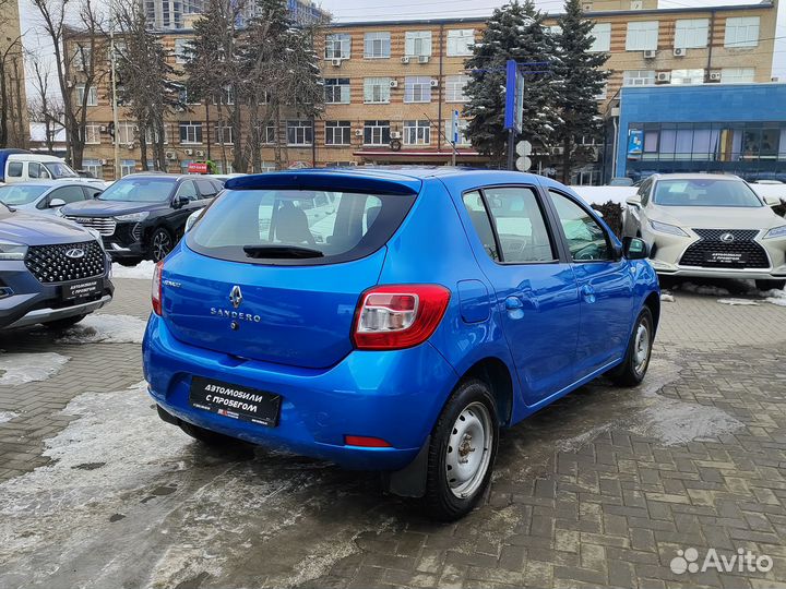 Renault Sandero 1.6 МТ, 2014, 115 200 км