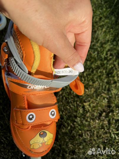 Ролики детские новые