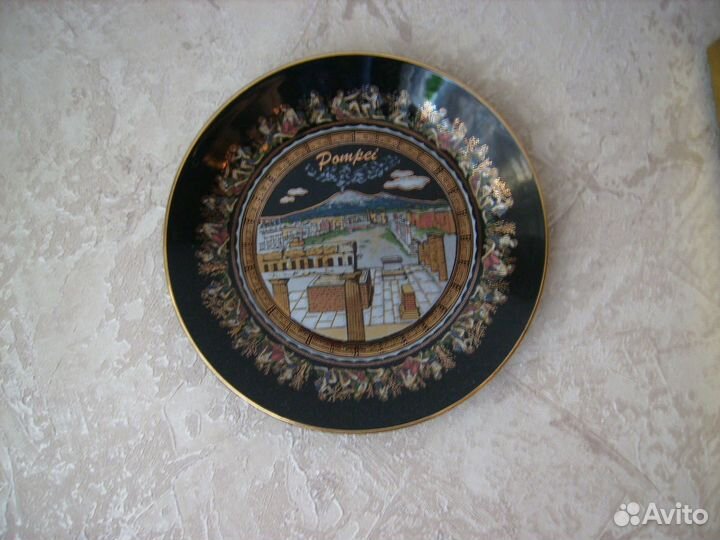 Тарелки декоративные гоа, Помпеи, Чехия, Канада