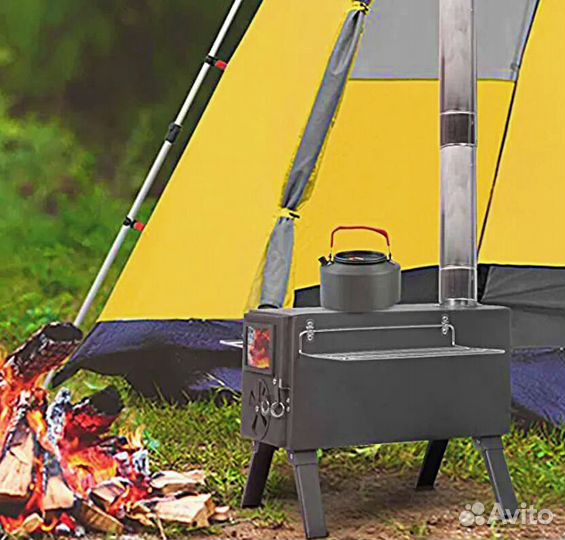 Печь складная походная