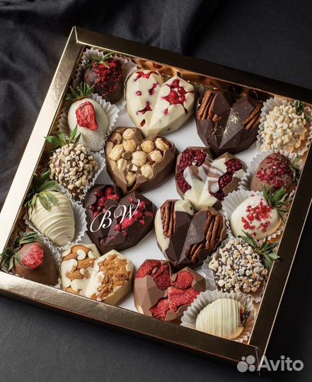 Шоколадные сердечки на 14 февраля