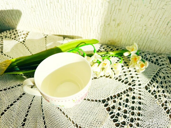 Кружка с цветами кружка с пионами