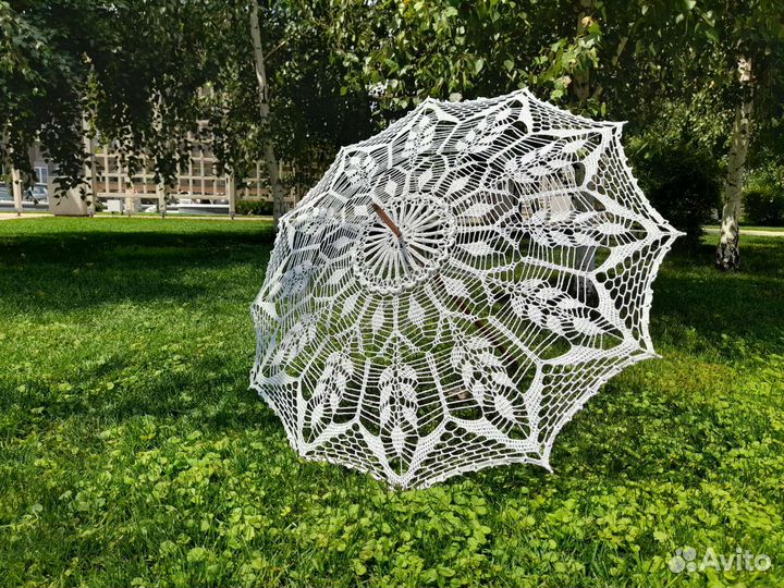 Кружевной зонт ручной работы продажа/аренда