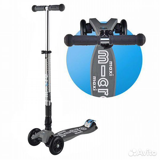 Новый складной самокат MaxiMicro Deluxe Foldable