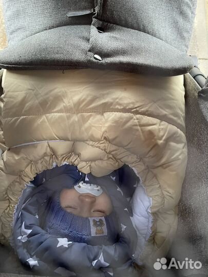 Теплый конверт в коляску