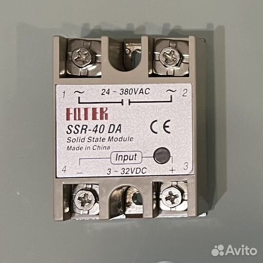 Твёрдотельное реле fqtek (fotek) SSR-40 DA 2шт