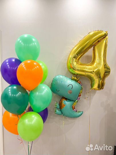 Воздушные шары с гелием 