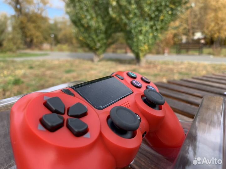 Геймпад джойстик ps4 красный