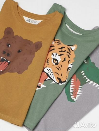 Новый «H&M» Лонгслив-Кофта длинный рукав 3 шт