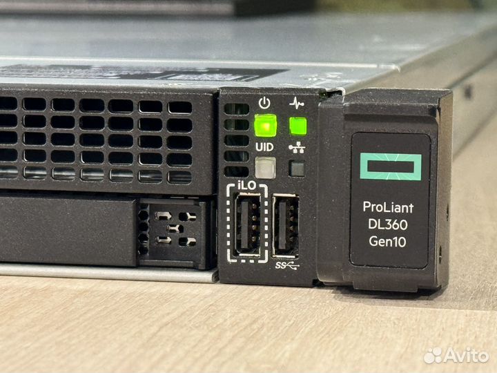 Сервер HP Proliant dl360 gen10 8sff 4110 16gb