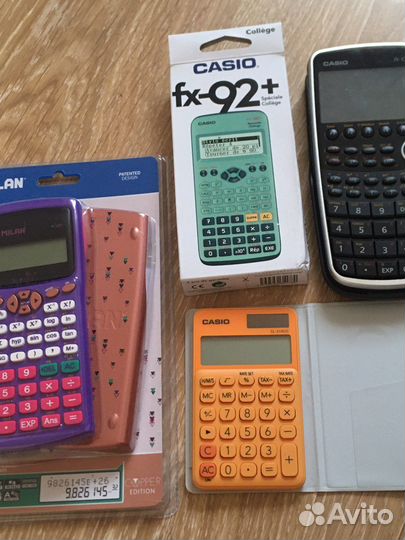 Калькуляторы Casio, Milan