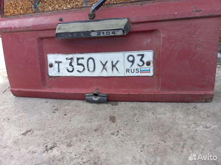 Крышка богажника ваз 2104
