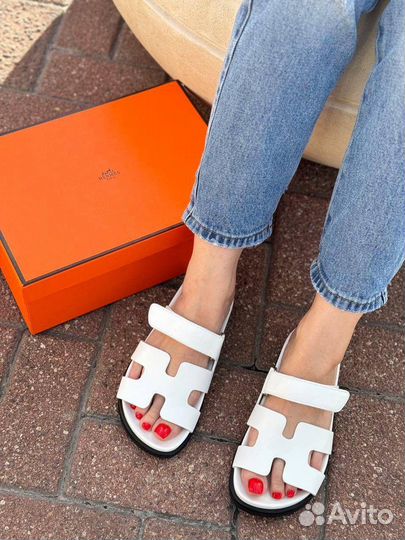 Шлепанцы Hermes