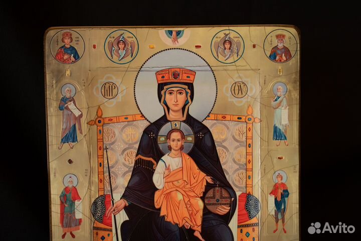 Венчальная пара. Богоматерь и Спас Вседержитель