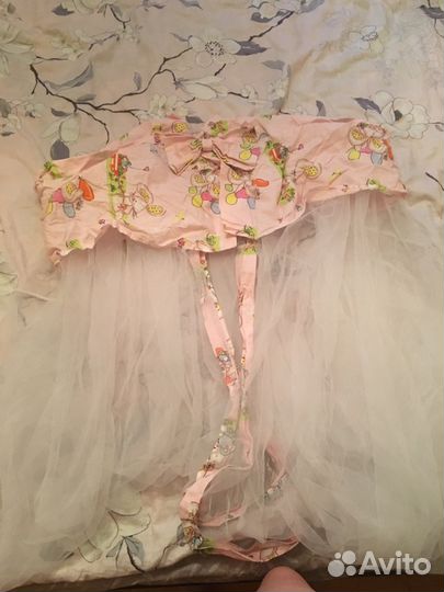 Бортики + балдахин для детской кроватки