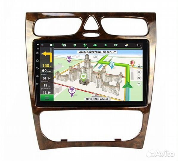 Магнитола Mercedes 203, 639, 463 Android