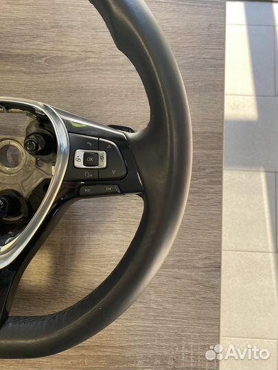 Руль volkswagen tiguan 2 с адаптивным круизом