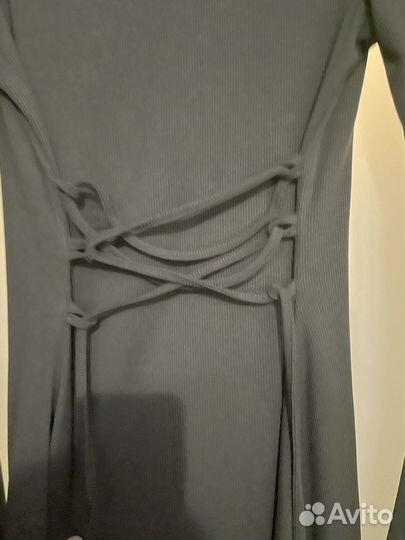 Платье лапша на завязках