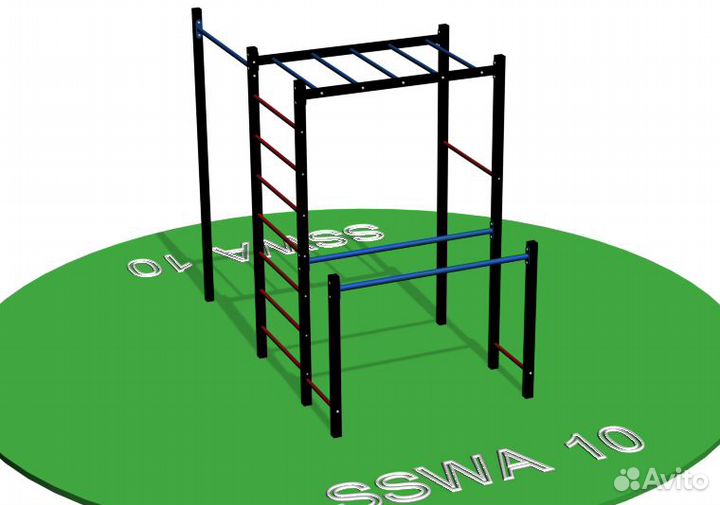 Спортивная площадка турник брусья рукоход