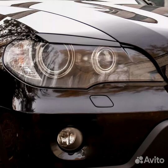 Стекло фары BMW X5 II (E70) (2006 - 2013 Г.В.) (пр