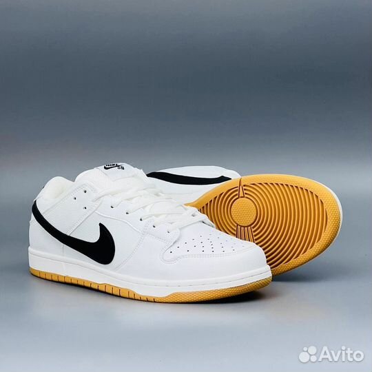 Кроссовки nike sb dunk white