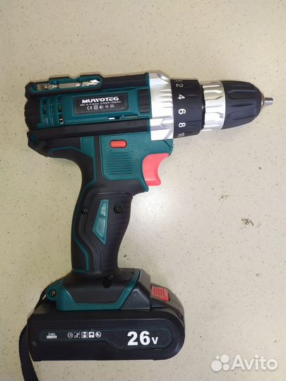 Шуруповерт muwoteg 26v 2a/ч. (черный кейс)