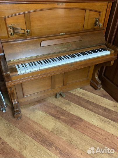 Клавишное ретро пианино G. Schwechten