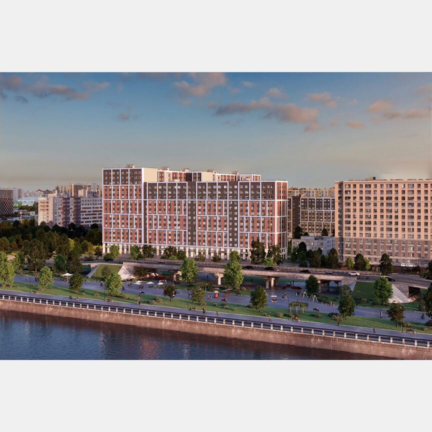 1-к. апартаменты, 40,3 м², 2/17 эт.