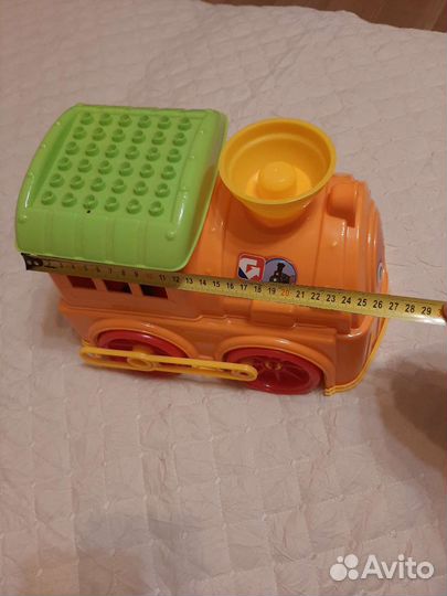 Игрушка Лего Паровозик для малышей