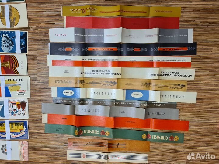 Спичечные наборы и ленты