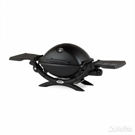 Гриль газовый Weber Q 1200 Black Line, черный