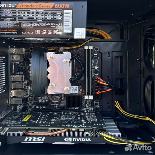 Игровой i5-3570 + Geforce GTX 1060(6) 16-1000