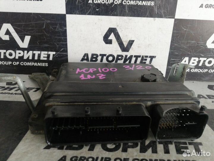 Блок efi Toyota Ractis NCP100 1nzfe