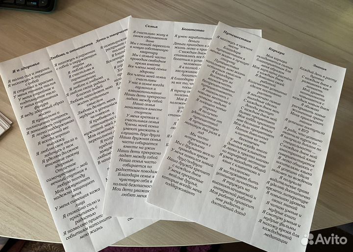 Карта желаний