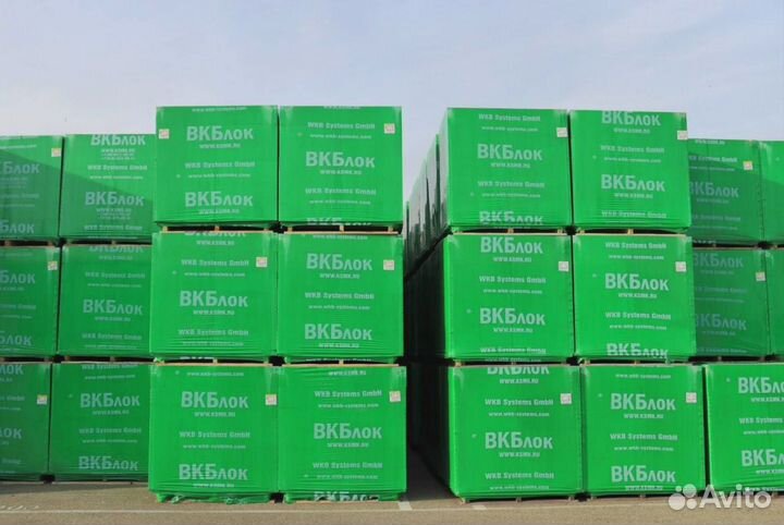 Газоблок 300х200х636