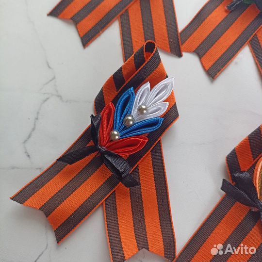 Георгиевская лента брошь