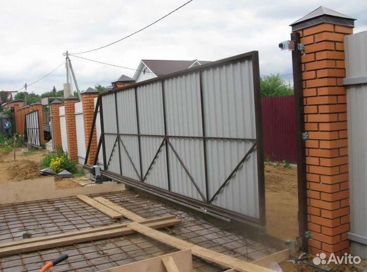 Откатные ворота качественно быстро