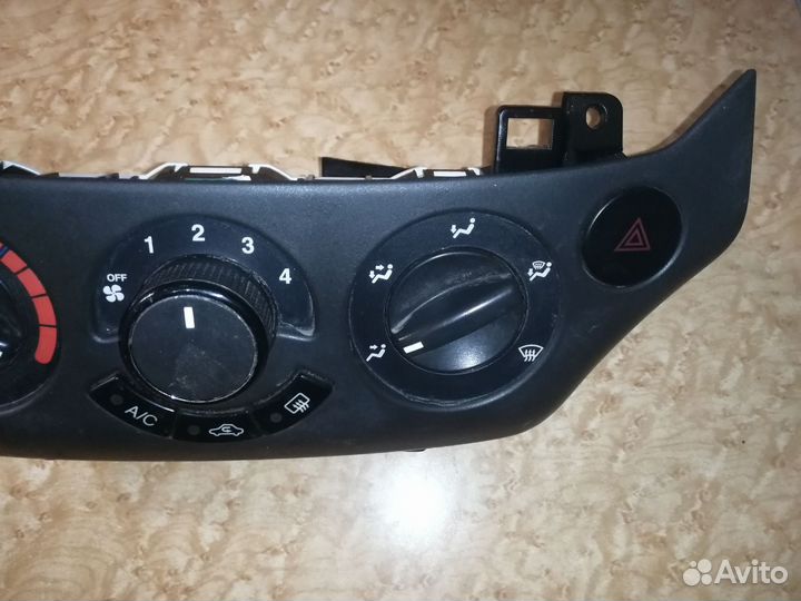 Блок управления печкой шевроле авео т250