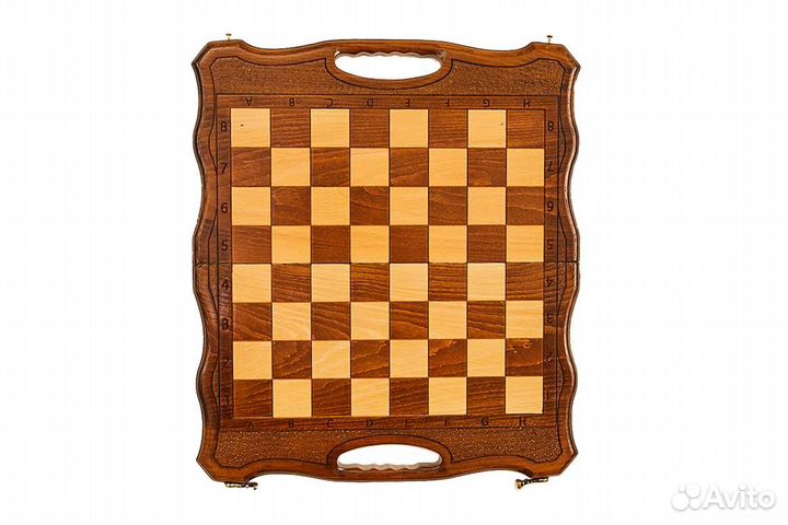 Шахматы и нарды резные Варгилам 46 х 40 см бук Армения 62835