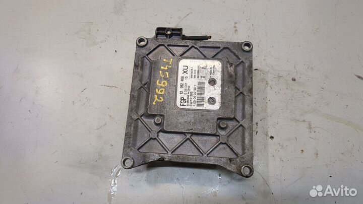 Блок управления двигателем Opel Zafira B, 2007