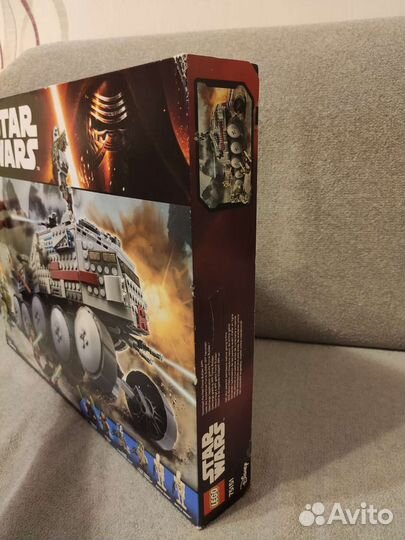 Lego Star Wars Турботанк Клонов 75151