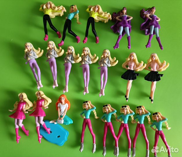 Разные маленькие куколки СССР и не только