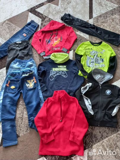 Вещи пакетом на мальчика 7 -8 лет