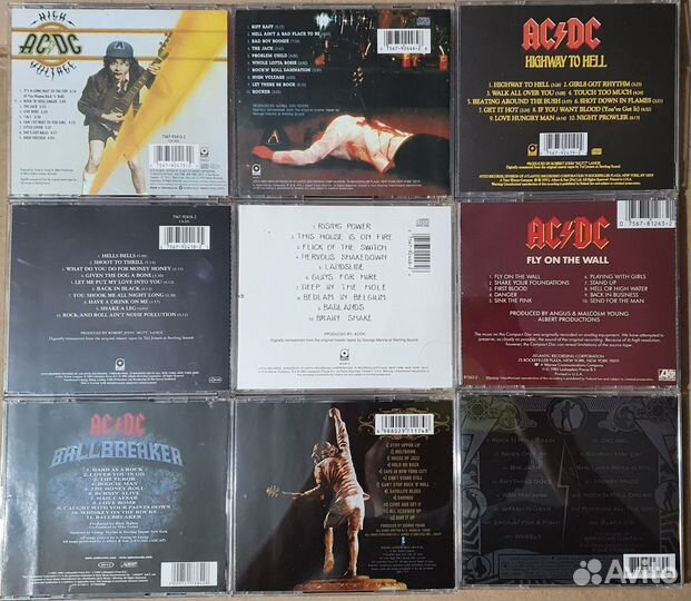 CD AC/DC & Geordie (11 дисков)