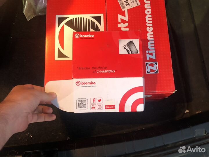 Тормозные диски Zimmerman на bmw7 е65