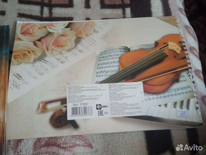 Дневники для нот, тетрадь для нот