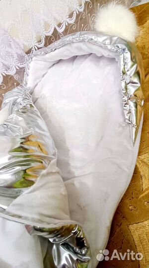 Зимний конверт на выписку