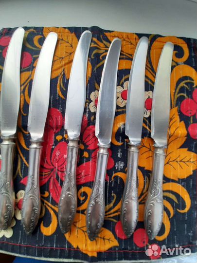 Столовые приборы мельхиор СССР
